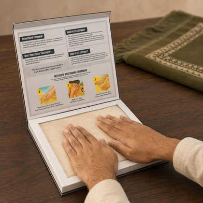 Islamic Tayammum Kit - Portable & Hygienic